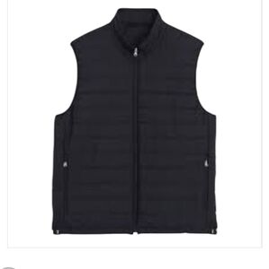 Club Monaco black quilted puffer vest extra small xs